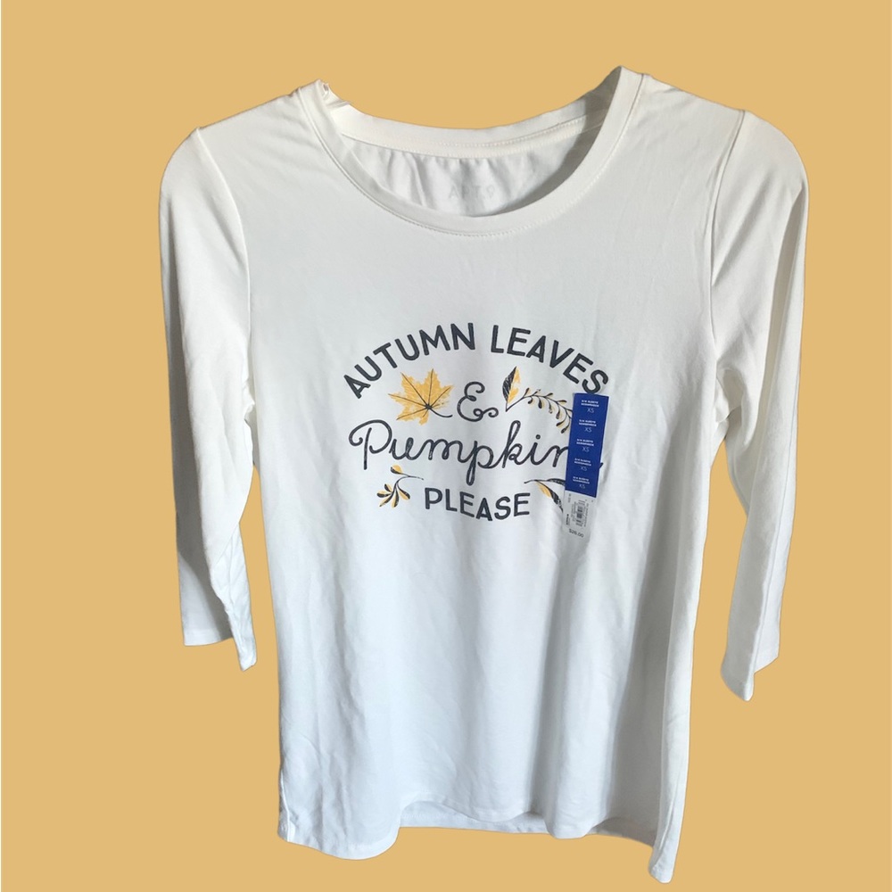 Apt. 9 - 3/4 sleeve, scoop neck t shirt.
